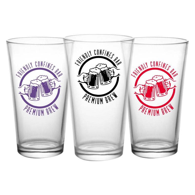 CUSTOMIZABLE Pint / Mixing Glass- BAR1