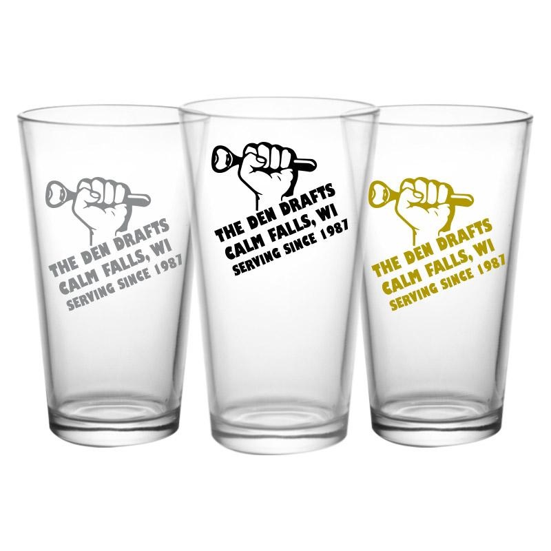 CUSTOMIZABLE Pint  / Mixing Glass- BAR2