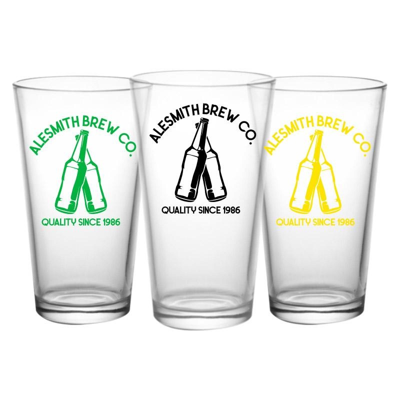 CUSTOMIZABLE – Pint / Mixing Glass- Brew2