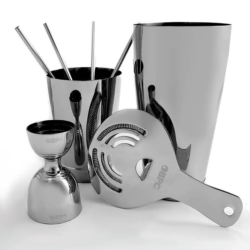 Olea 8 Piece Bar Set – Gunmetal Plated