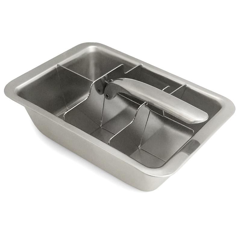 Retro Style Large Ice Cube Tray – Stainless Steel