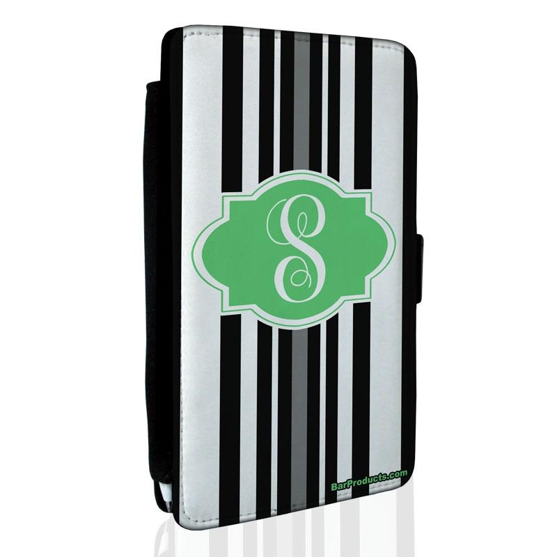 ADD YOUR NAME – Monogram Stripes Guest Check Pad Holder