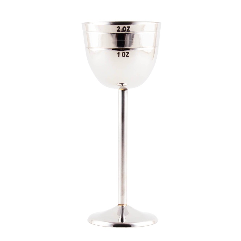 BarConic Tulip Jigger – Stainless Steel