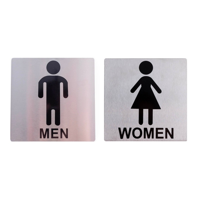 Men and Women’s Restroom Signs