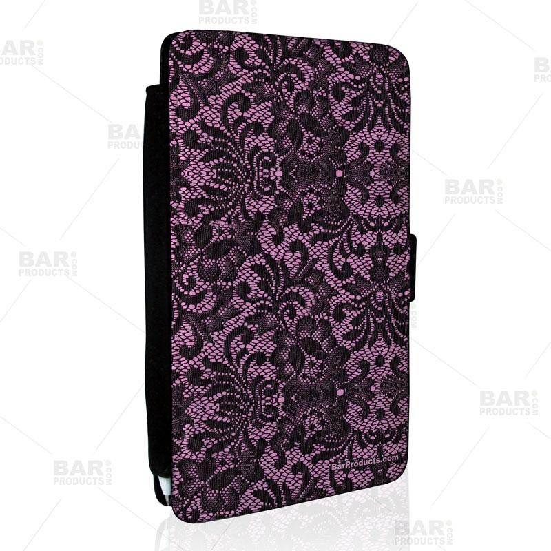 Pink Lace Guest Check Pad Holder