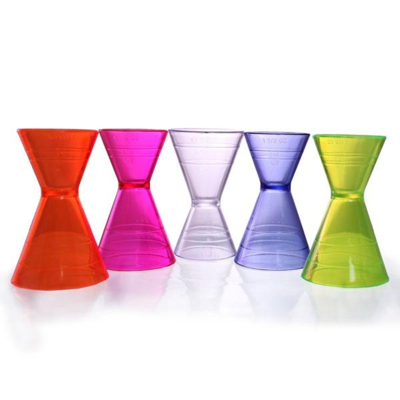 Plastic Jiggers with Measuring Lines