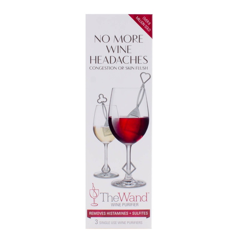 PureWine Wand Technology – Histamine and Sulfite Filter – 3 pack