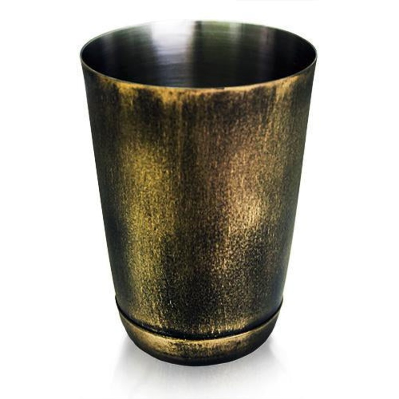 BarConic 16oz Shaker – Antique Gold Coated