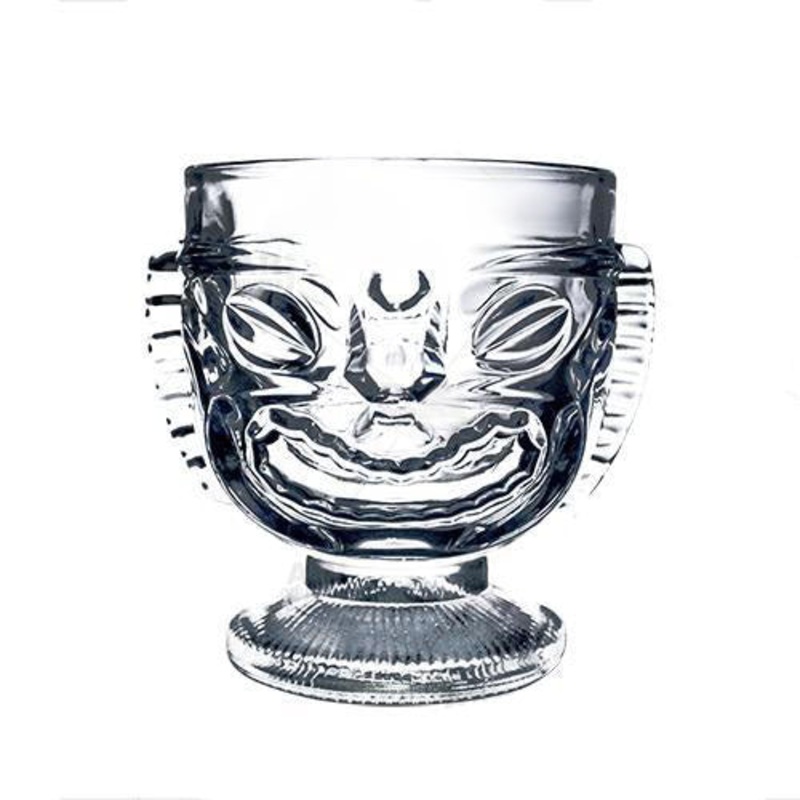 BarConic Double Sided Happy/Sad 16oz Tiki Glass