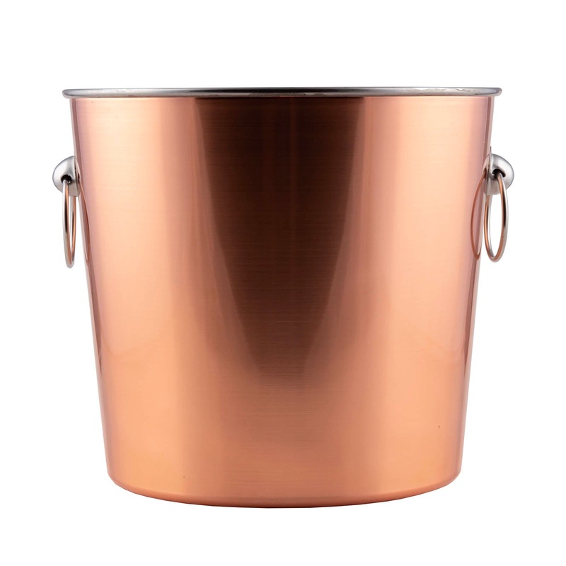 BarConic Ice Bucket – 8 Liter (Option of Copper Finish or Stainless Steel )