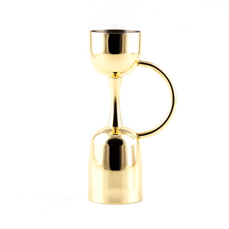 BarConic Jigger w/ Handle – 30/60 ML – Finish Options