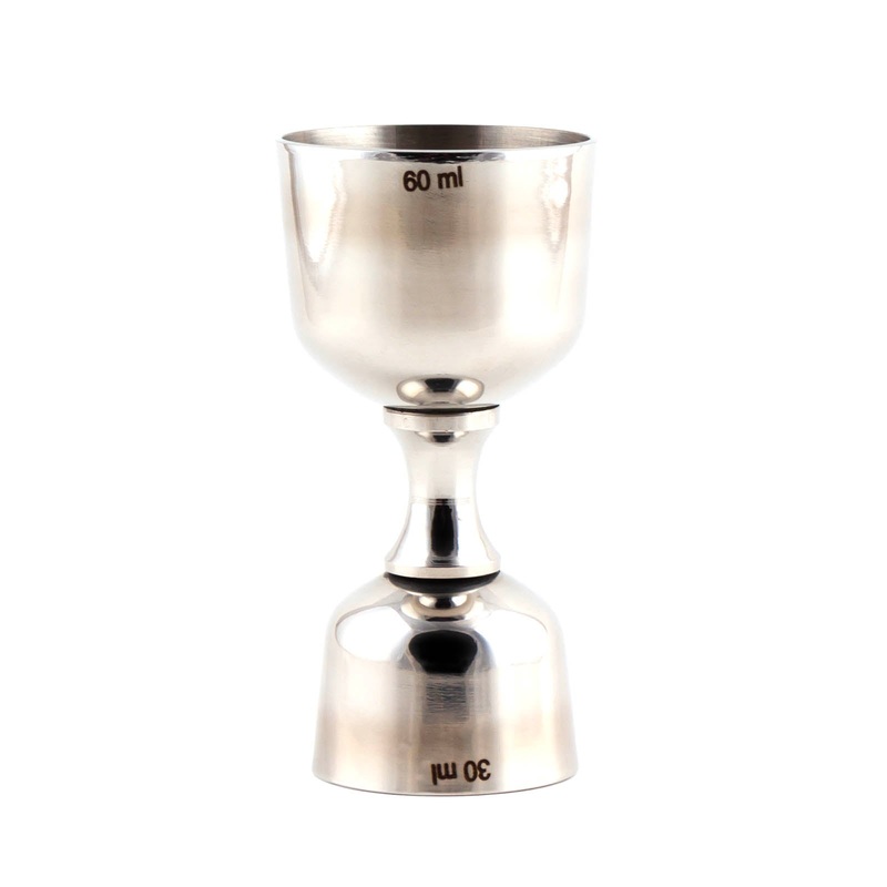 BarConic Peg Jigger – Stainless Steel – 30x60ml