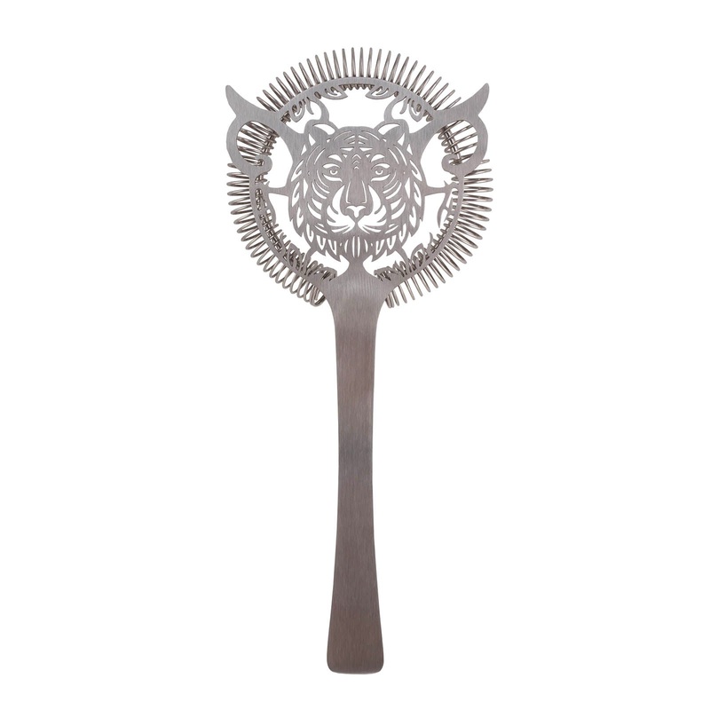 BarConic Stainless Steel Strainer – Tiger