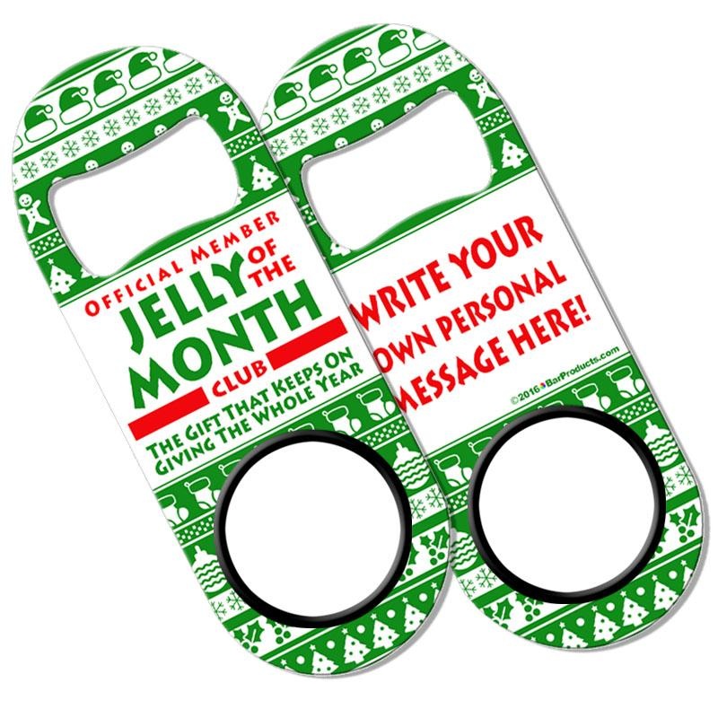 CUSTOMIZABLE Mini Bottle Opener – Jelly of the Month Club