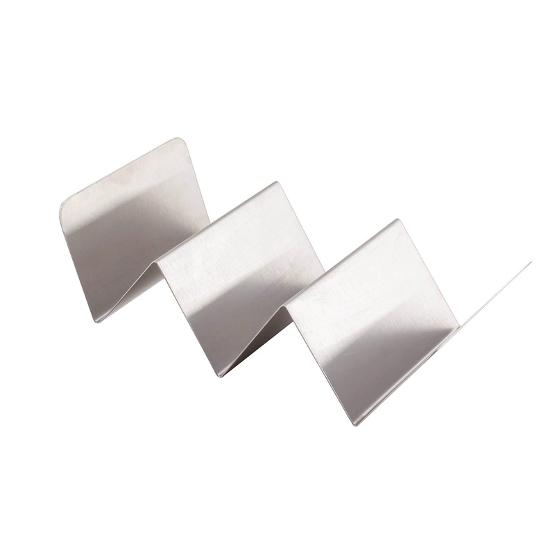 Taco Holder – Stainless Steel (Size Option)