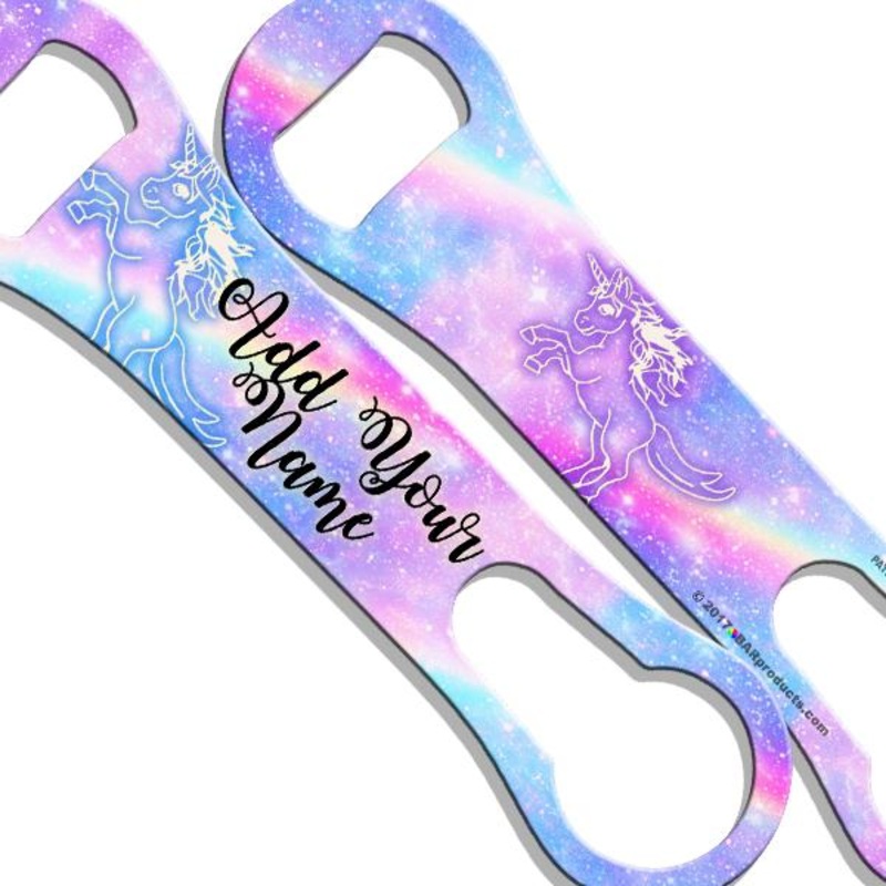 ADD YOUR NAME  V-Rod Bottle Opener  Unicorn