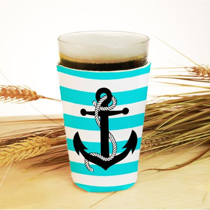 Anchor Pint Glass Cooler – ADD YOUR NAME