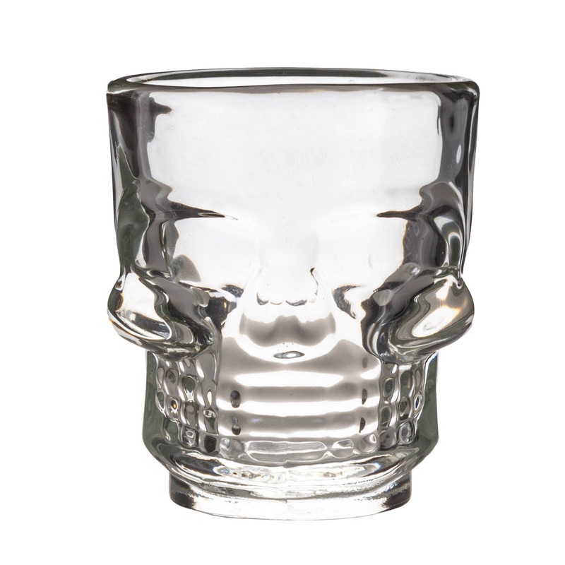 BarConic Shot Glass – Skull Head – 1.5 ounce