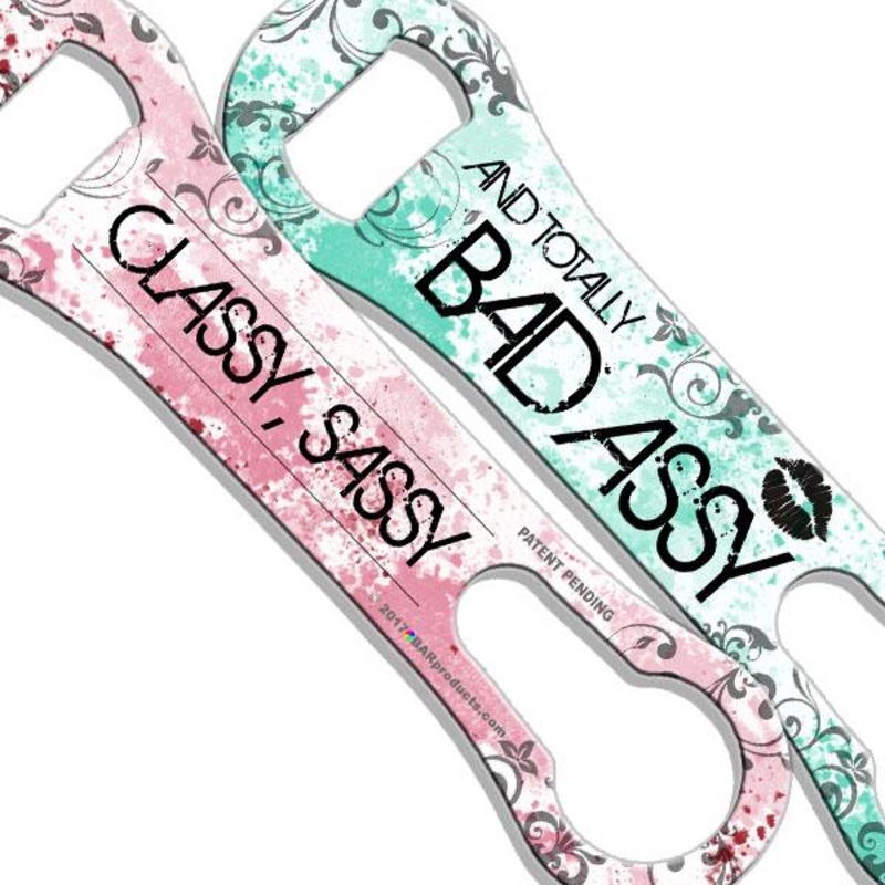 Classy and Sassy Kolorcoat V-Rod Bottle Opener