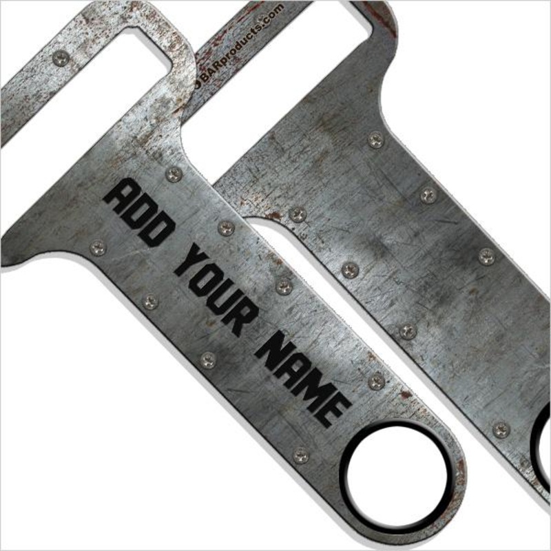 Customizable HAMMERHEAD Bottle Opener – Metal Plate