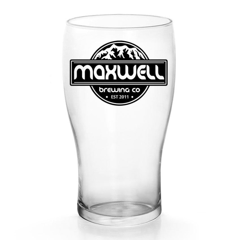 CUSTOMIZABLE Imperial Pub Glass – Mountains – 20oz