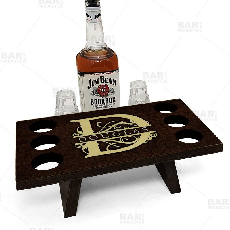 CUSTOMIZABLE Whiskey Caddy – Monogram