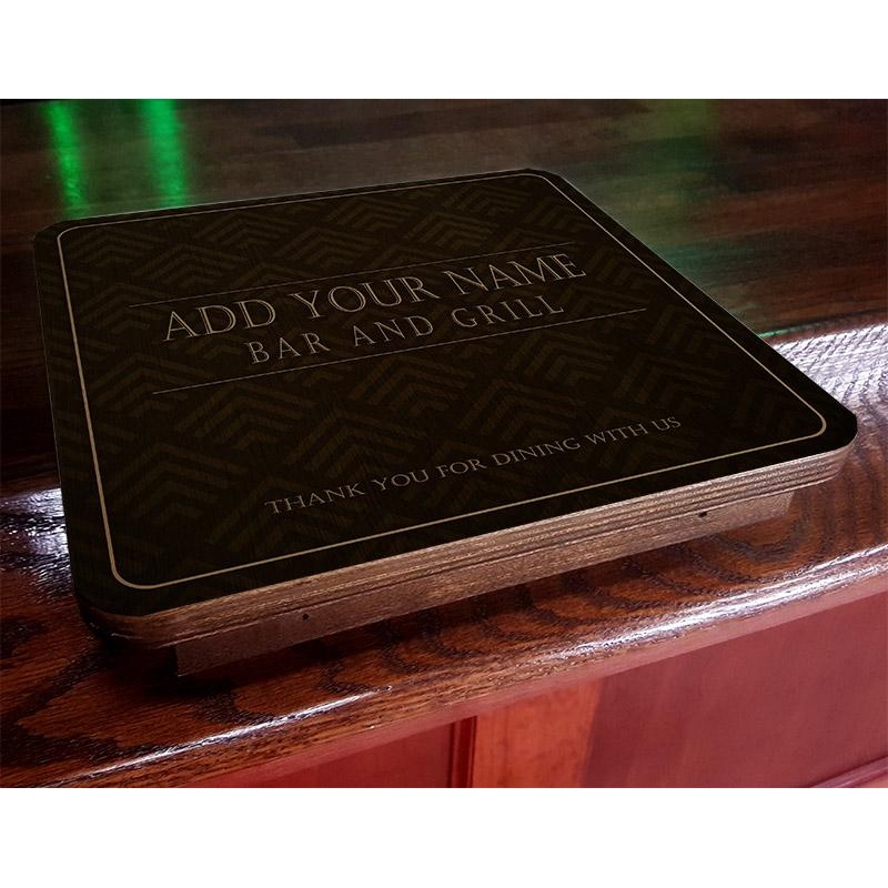 Drunk Bunk –  CUSTOMIZABLE  Elegant Pattern Design – Bar Top Dining Platform