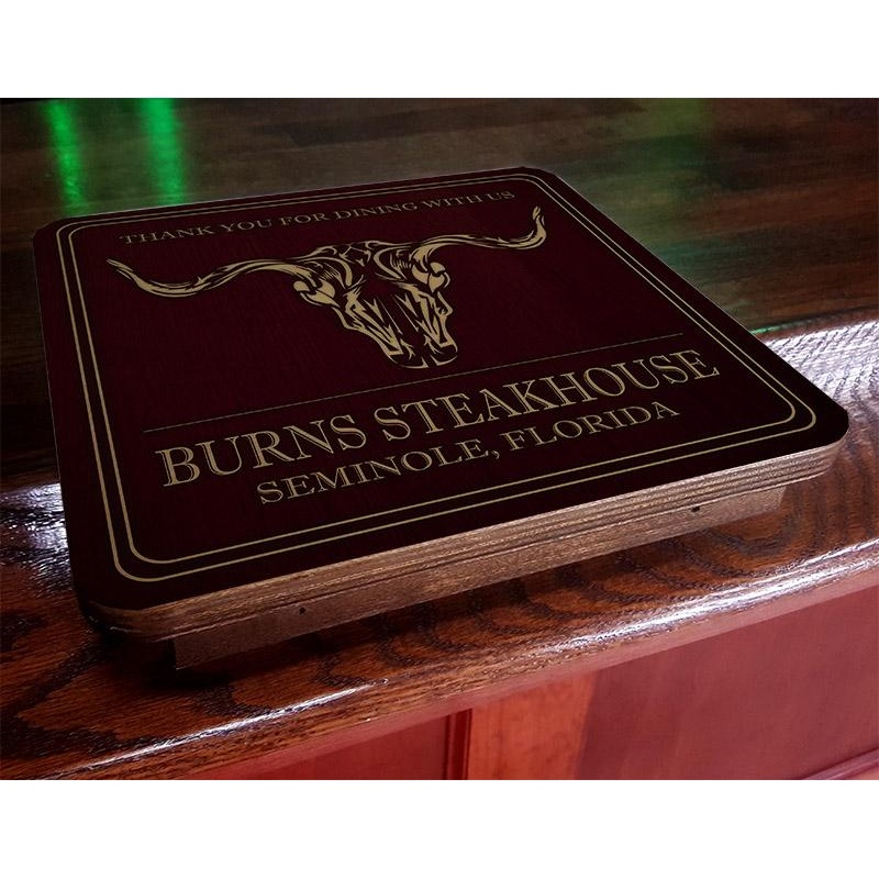 Drunk Bunk – CUSTOMIZABLE Steakhouse Design – Bar Top Dining Platform