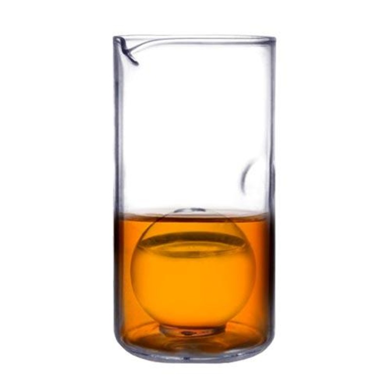 Glass Whiskey Pitcher with Ball Insert – 14 ounce