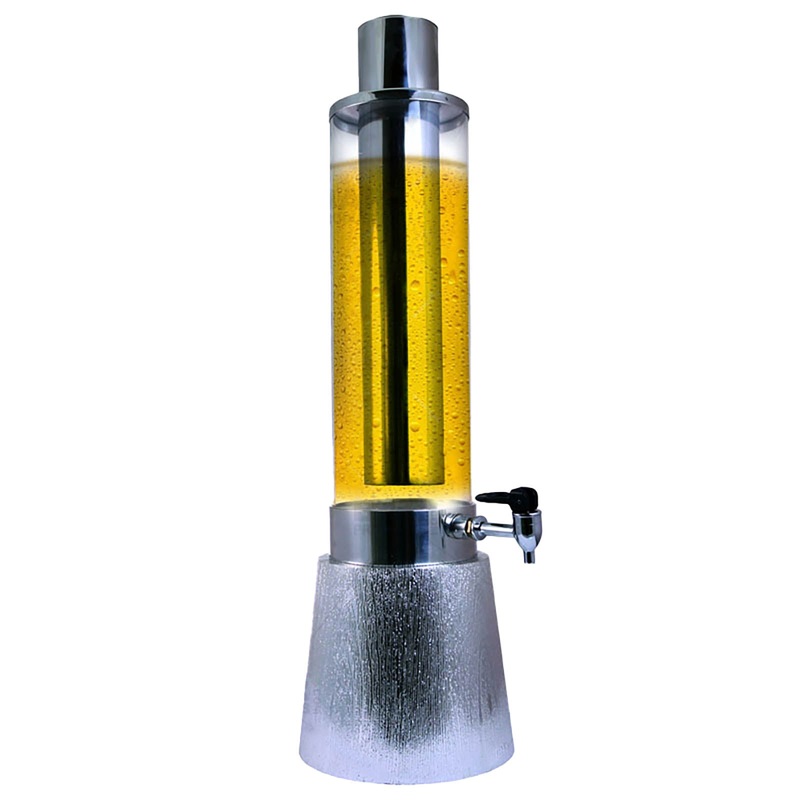 Stainless Steel Beer Tower – 3 Liter