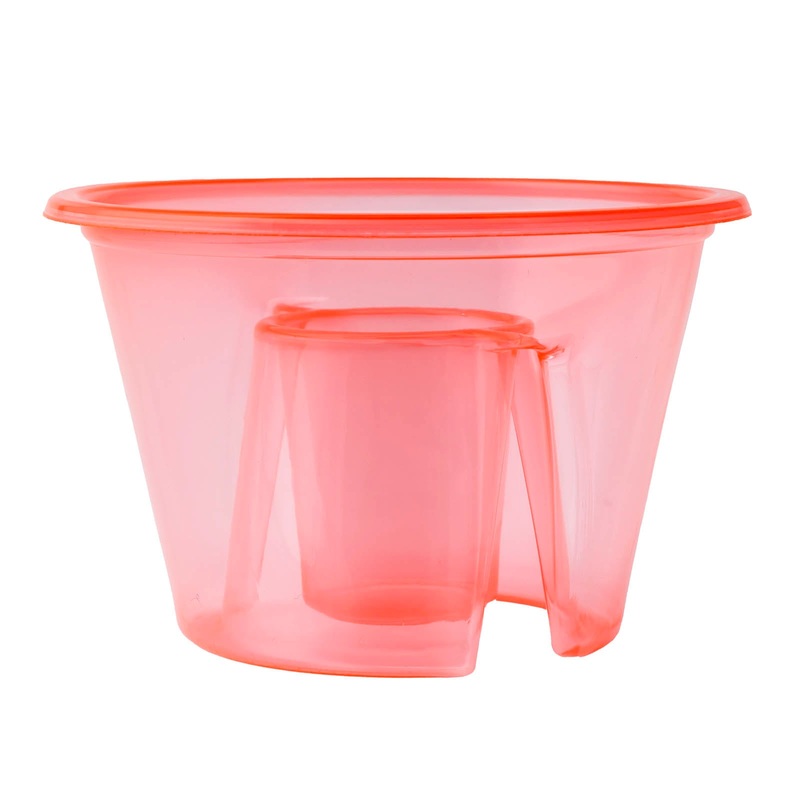 3 Chamber Neon Red Bomb SHOTZ|Sleeve of 50|Case of 500