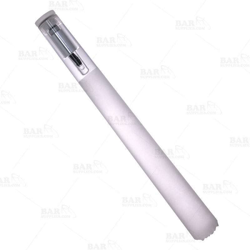 BarConic Multicolor LED Light Up Acrylic Muddler – Clear – 12