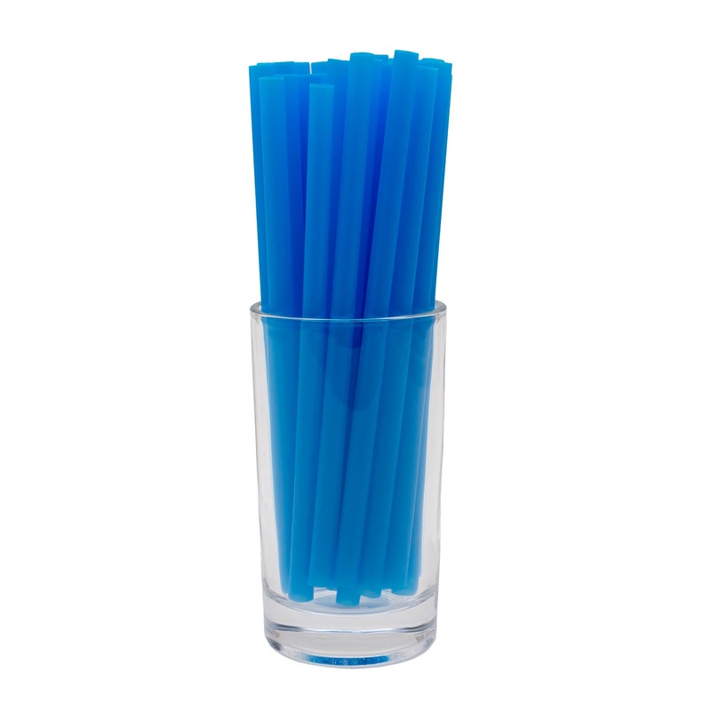 BarConic Straws – 6 inch – Blue