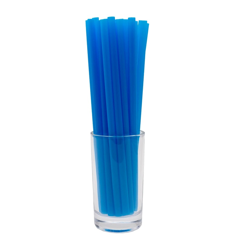 BarConic Straws – 8 inch – Blue