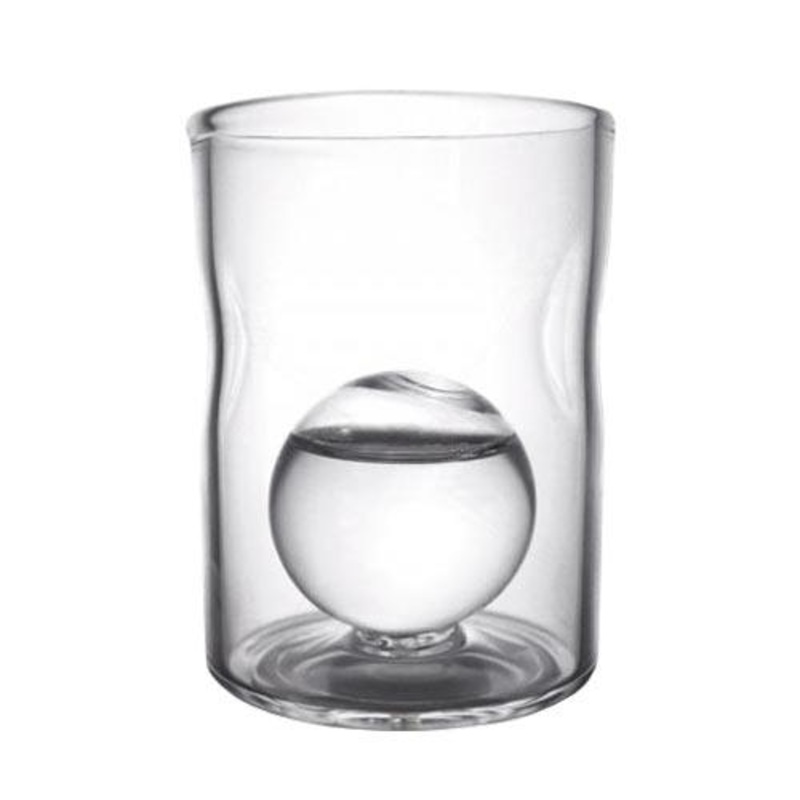 BarConic Whisky Glass with Ice Ball Insert