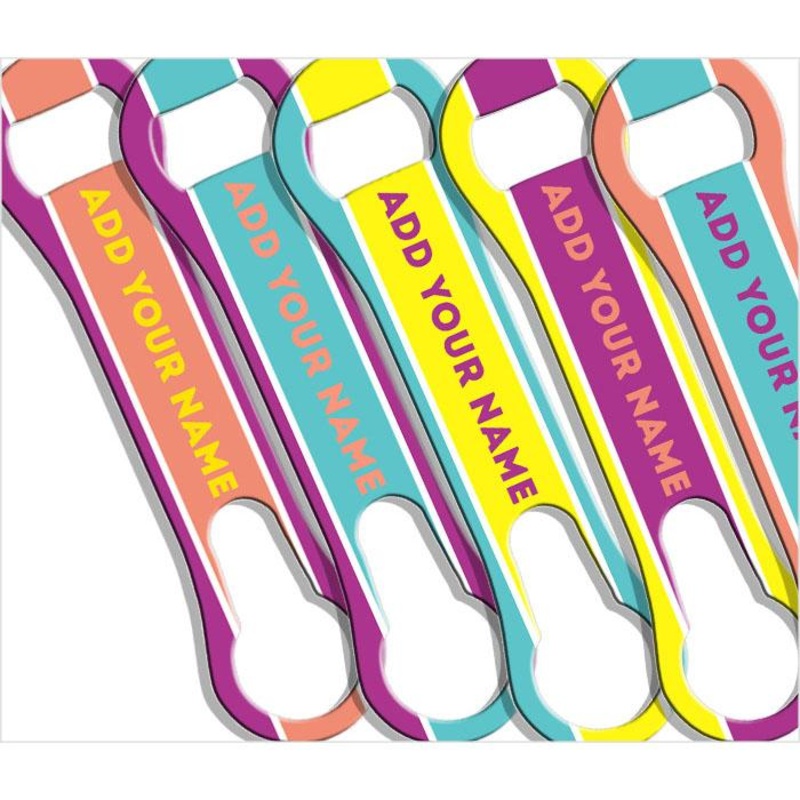 Color Block Series V-Rod Bottle Opener – ADD YOUR NAME