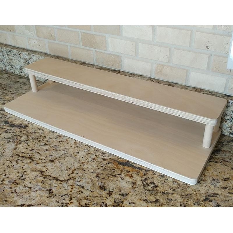 Counter Caddies – NATURAL – 24 STRAIGHT – Liquor/Wine Bottle Display
