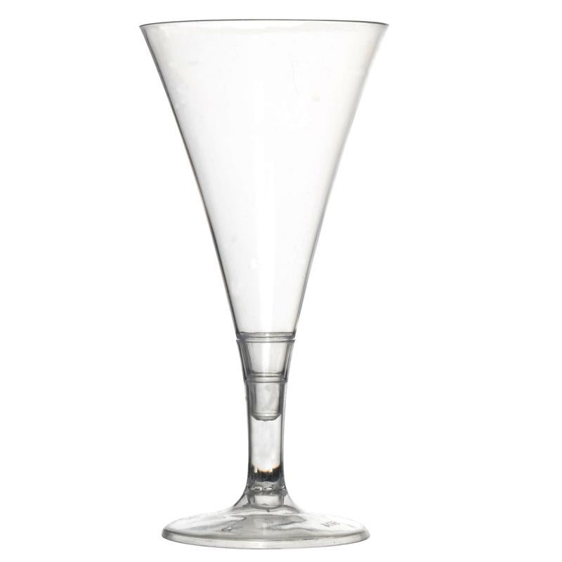 Fineline Miniature Plastic Champagne Glasses – 2 oz