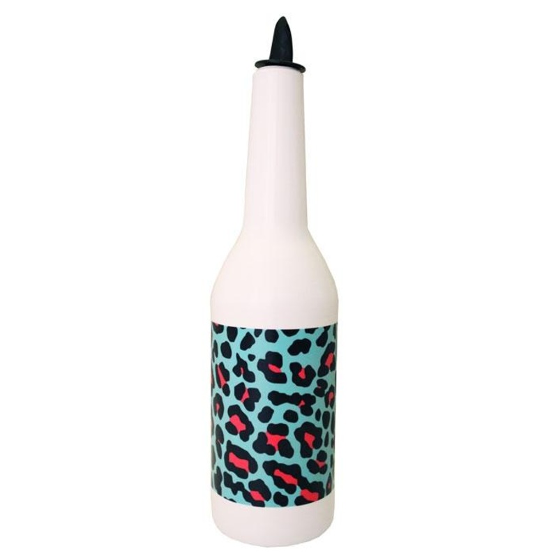 Kolorcoat Flair Bottle – Green Leopard Print Design – 750ml