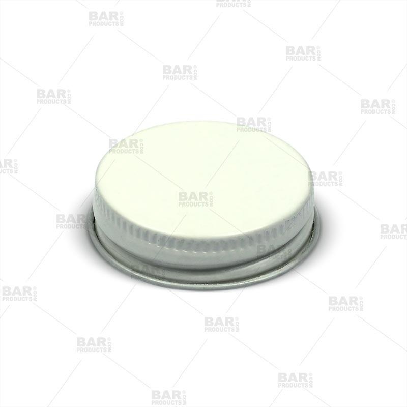 Metal Growler Cap with Plastisol Liner – 38mm Lid