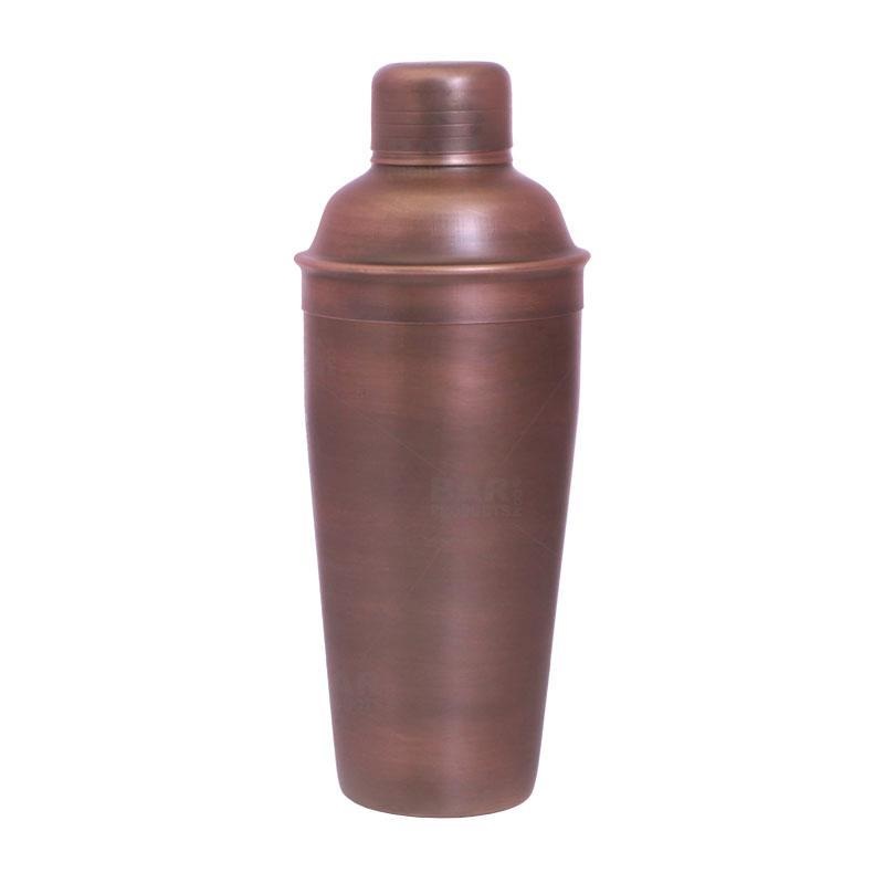 BarConic 3 Piece Cocktail Shaker with Antique Finish 24oz.