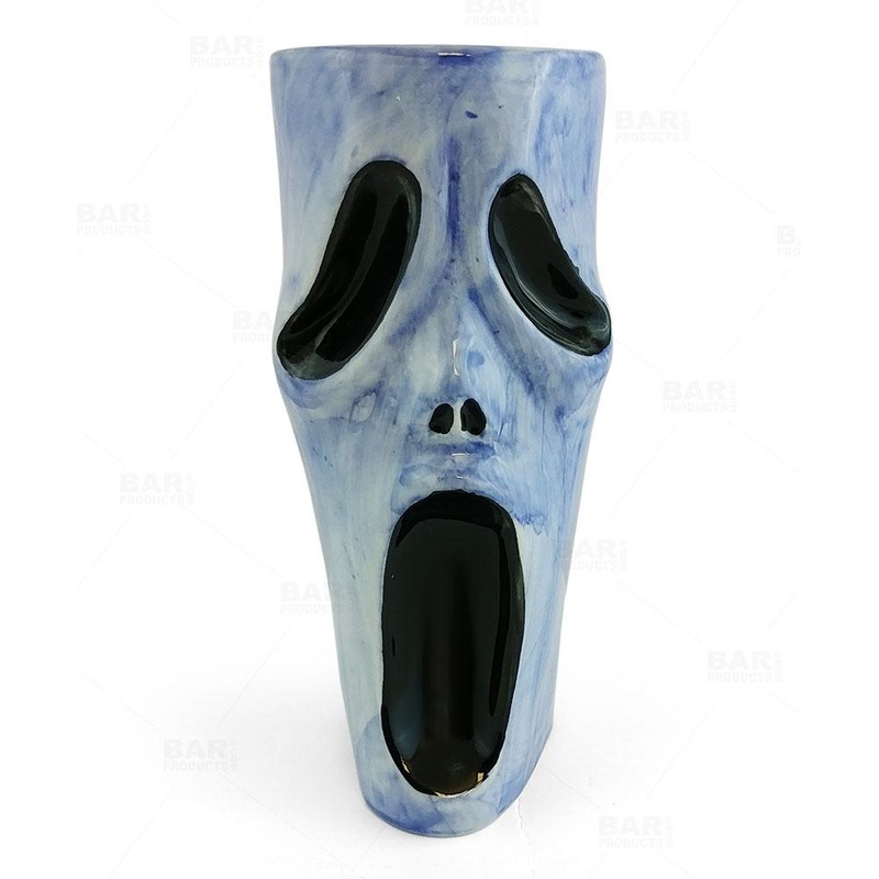 BarConic Ceramic Ghost Tiki Mug – 15oz