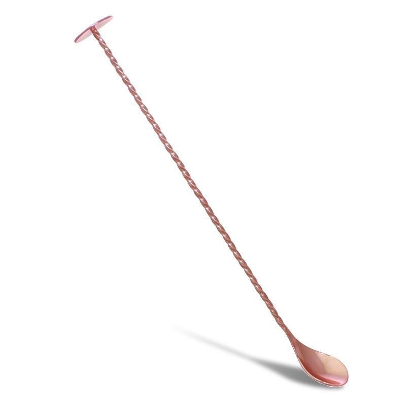 BarConic Copper Plated Bar Spoon – 11 with Disk