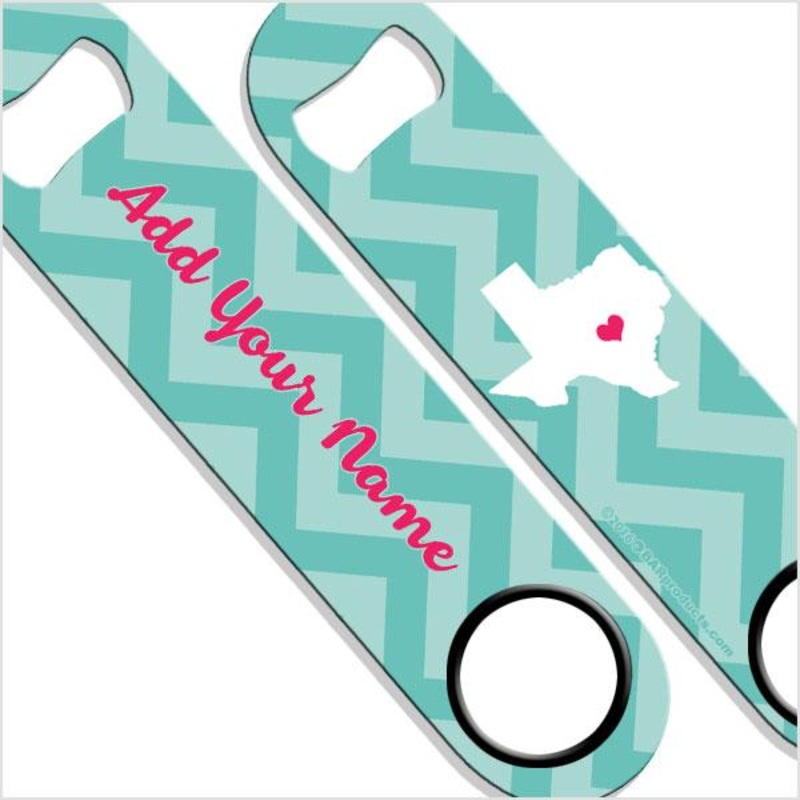 Chevron States Speed Bottle Opener – ADD YOUR NAME
