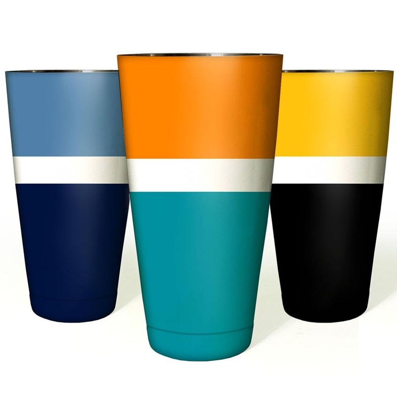 Cocktail Shaker Tin – 28oz Weighted – Several Football Team Color Options