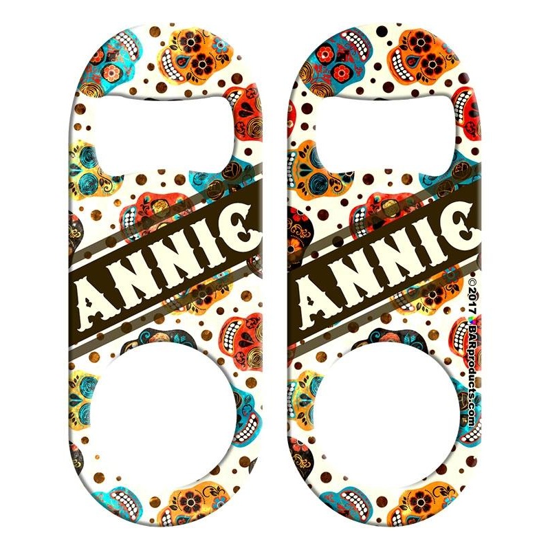 CUSTOMIZABLE Mini Bottle Opener – Mexican Skulls