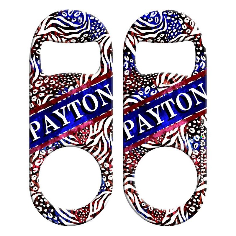 CUSTOMIZABLE Mini Bottle Opener – Patriotic Cheetah