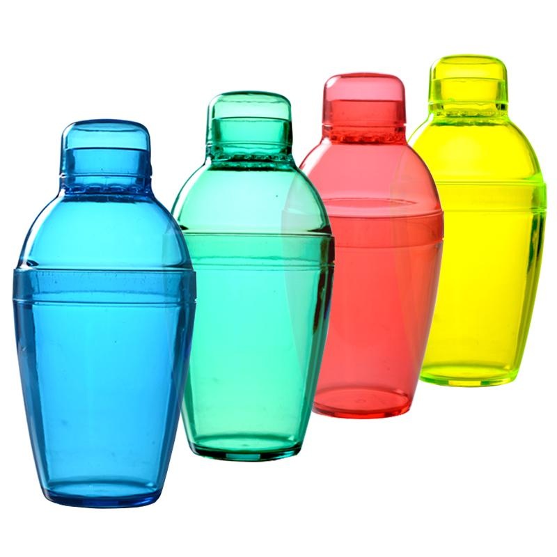 Fineline Plastic 3 Piece Cocktail Shaker – 7oz