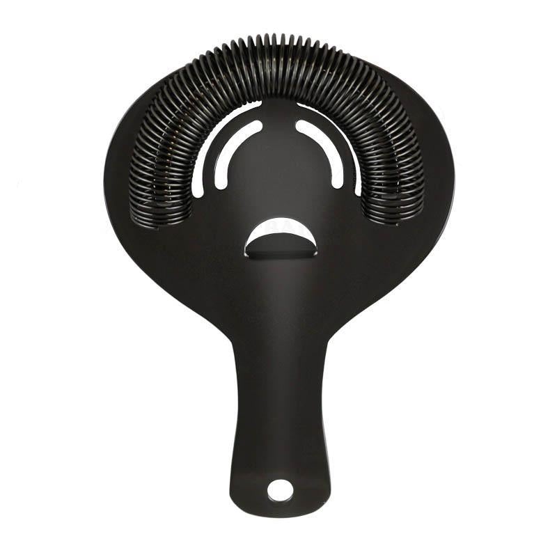 Gun Metal Plated Hawthorne Cocktail Strainer