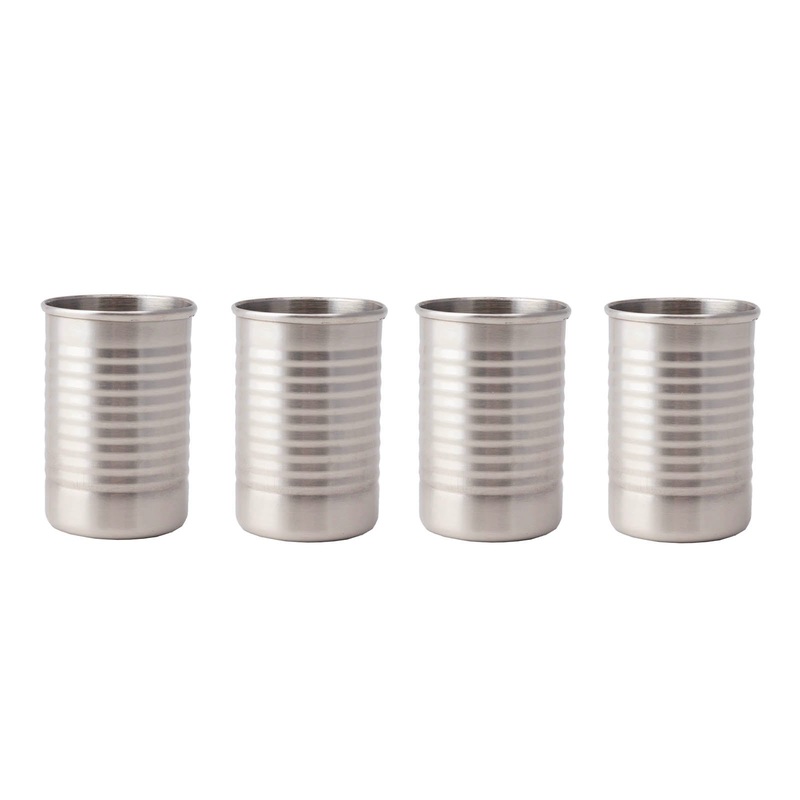 Tin Can Shots – 2 oz – Unique Shots – Pack of 4
